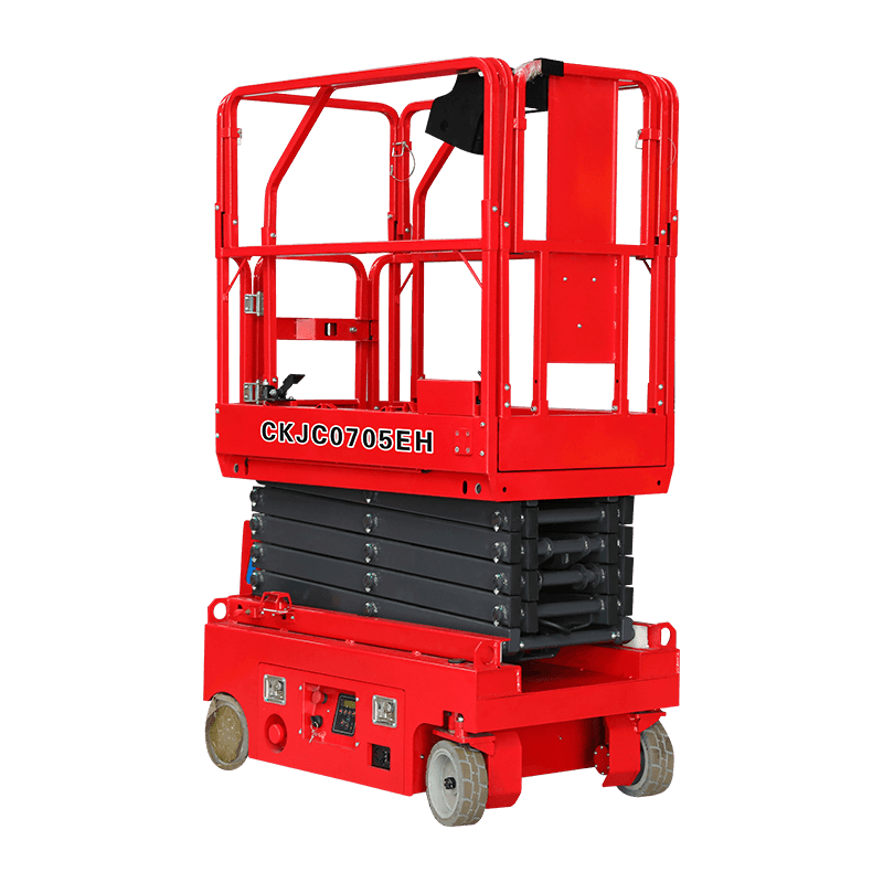 CKJC0705EH CKJC0604EH CKJC0503EH Mini Listrik Hidrolik Kemudi Ponsel Scissor Lift 